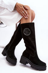  Laarzen met hoge hakken model 187333 Step in style 