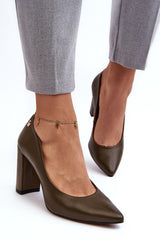  Pumps met dikke hak model 188524 Step in style 