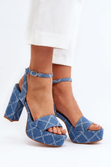  sandalen op hak model 194141 Step in style 