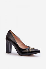  Pumps met dikke hak model 194665 Step in style 