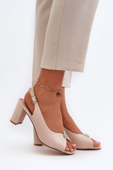  sandalen op hak model 194970 Step in style 