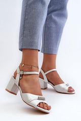  sandalen op hak model 196330 Step in style 