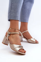  sandalen op hak model 196331 Step in style 
