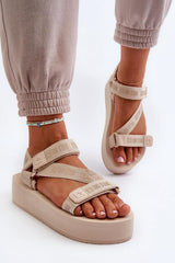  Platformsandalen model 198194 Step in style 