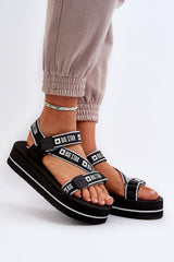  Platformsandalen model 198196 Step in style 