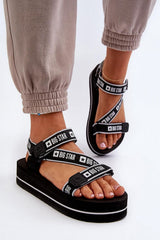  Platformsandalen model 198196 Step in style 