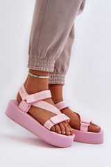  Platformsandalen model 198197 Step in style 