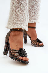  sandalen op hak model 198879 Step in style 
