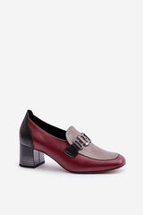  Pumps met dikke hak model 201038 Step in style 