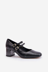  Pumps met dikke hak model 201324 Step in style 