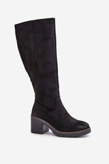  Laarzen met hoge hakken model 202103 Step in style 