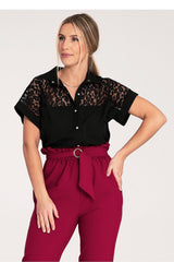  Overhemd met korte mouwen model 204319 Figl 