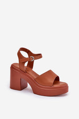  sandalen op hak model 209923 Step in style 