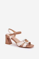  sandalen op hak model 210692 Step in style 