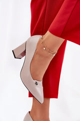  Pumps met dikke hak model 211982 Step in style 