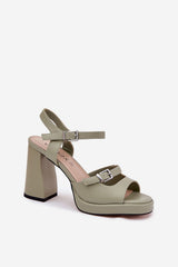  sandalen op hak model 212825 Step in style 
