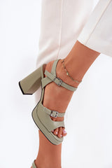  sandalen op hak model 212825 Step in style 