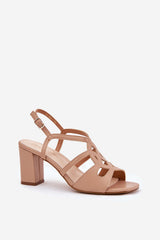  sandalen op hak model 212835 Step in style 