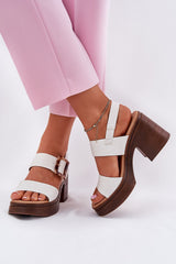  sandalen op hak model 213008 Step in style 