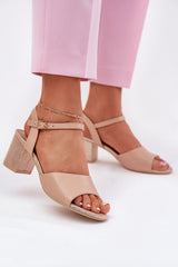  sandalen op hak model 213011 Step in style 