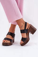  sandalen op hak model 213164 Step in style 