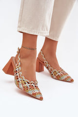  sandalen op hak model 214086 Step in style 