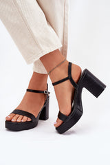  sandalen op hak model 214093 Step in style 