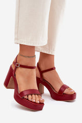 sandalen op hak model 214094 Step in style 