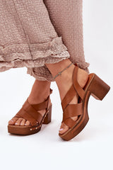  sandalen op hak model 214390 Step in style 