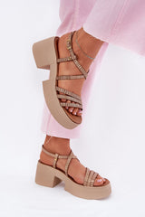  sandalen op hak model 214994 Step in style 