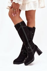  Laarzen met hoge hakken model 216796 Step in style 