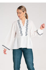  blouse model 217067 Figl 