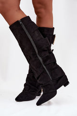  Laarzen met hoge hakken model 217203 Step in style 