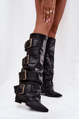  Laarzen met hoge hakken model 217204 Step in style 
