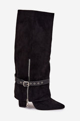  Laarzen met hoge hakken model 217211 Step in style 