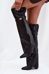  Laarzen met hoge hakken model 217223 Step in style 