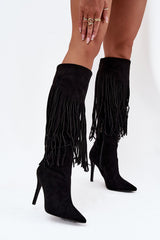  Laarzen met hoge hakken model 217513 Step in style 