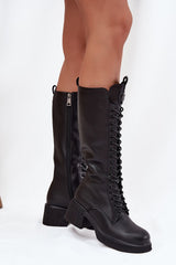  Laarzen met hoge hakken model 217765 Step in style 