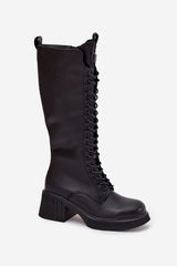  Laarzen met hoge hakken model 217765 Step in style 