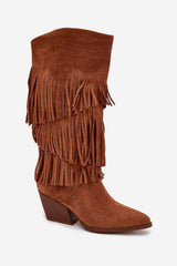  Laarzen met hoge hakken model 217823 Step in style 