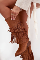  Laarzen met hoge hakken model 217823 Step in style 