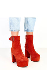  Laarsjes met hoge hak model 217921 Solea 