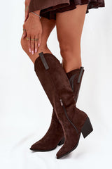  Laarzen met hoge hakken model 218085 Step in style 
