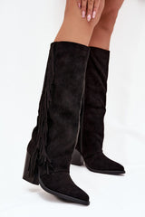  Laarzen met hoge hakken model 218092 Step in style 