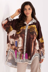  Overhemd met lange mouwen model 218396 Rue Paris 