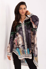  Overhemd met lange mouwen model 218397 Rue Paris 