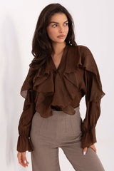  Overhemd met lange mouwen model 218415 Rue Paris 