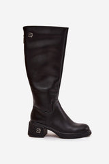  Laarzen met hoge hakken model 218479 Step in style 