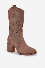  Opengewerkte laarzen model 218495 Step in style 