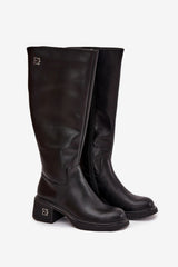  Laarzen met hoge hakken model 218479 Step in style 
